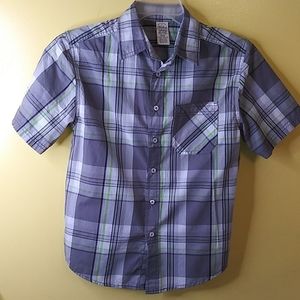 FADED GLORY Boys/Junior.Plaid Shirt Size XL(14-16)